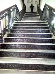 Colegio Pedro II - escada térreo detalhe