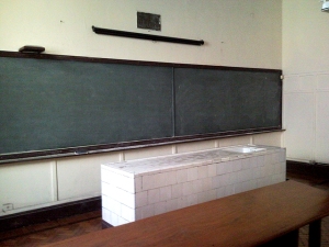 Colegio Pedro II - sala de aula antiga púlpito