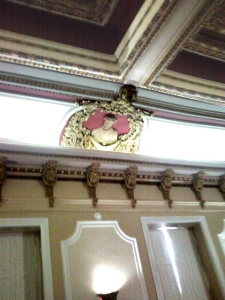 Colegio Pedro II - sala de solenidades detalhe